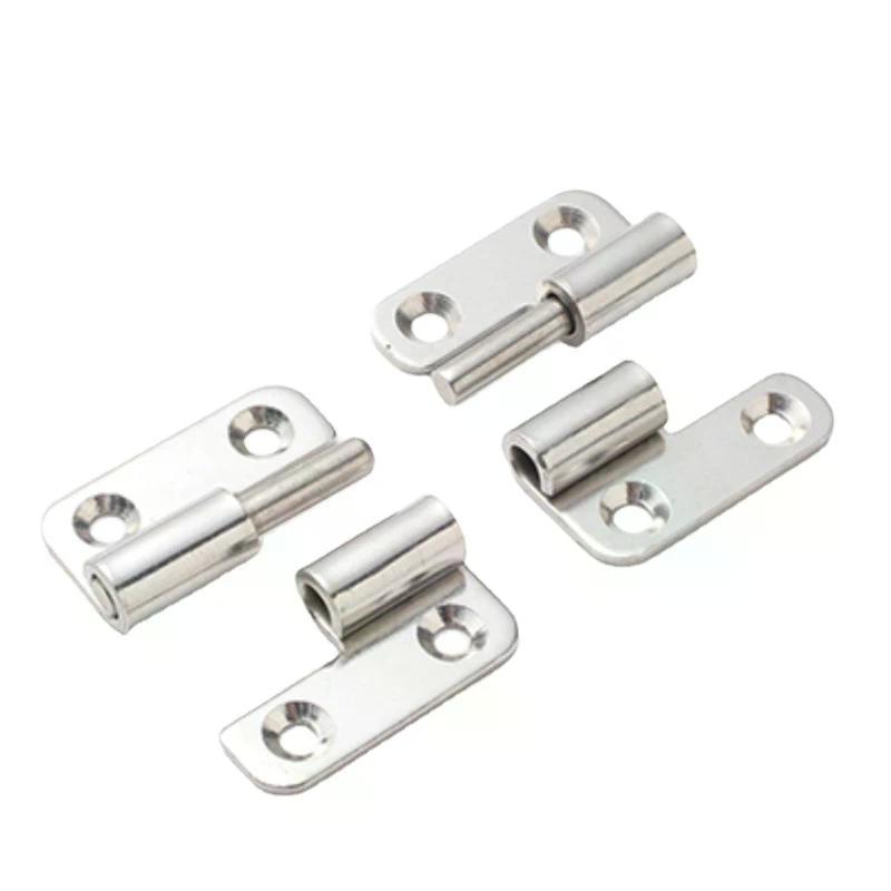 Stainless Steel Thicken Detachable Hinge Removable High Quality Concealed Cabinet Round Hinge For Aluminum Doors Bathroom Door