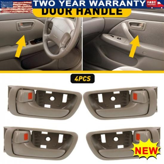 6920533030E Door Handle For 2002-2006 Front Toyota Beige Camry & Rear Inner 4X