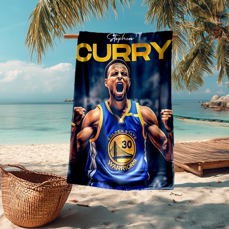Curry Fashion Beach Towel: Ideal for Summer Adventures Soft, Absorbent and Quick Drying Suitable for Swimming and Bathing