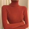 Frauen Herbst Rollkragenpullover Gestrickte Weiche Pullover Kaschmir Pullover Grundlegende Weiche Pullover Für Frauen Herbst Winter