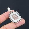 Radiant Red Brecciated Mookaite Gemstone 925 Silver Daughter New Pendant Jewelry