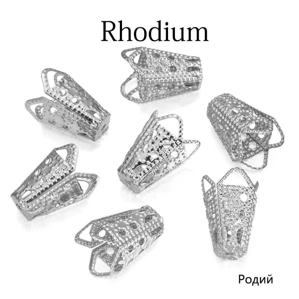 

50 шт./лот, чашка для вина, выдалбливаемая труба, сплав, бисер, наконечники для браслета, серьги, соединительные колпачки для DIY, принадлежности для изготовления ювелирных изделий