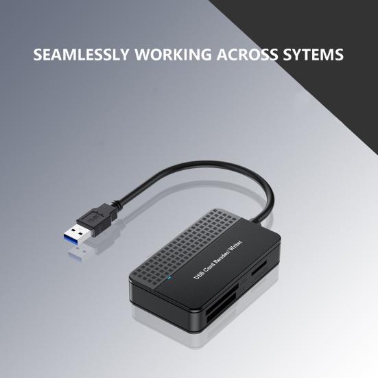 USB 3 Type in 1 Camera C 4 Card Reader Plug And Play