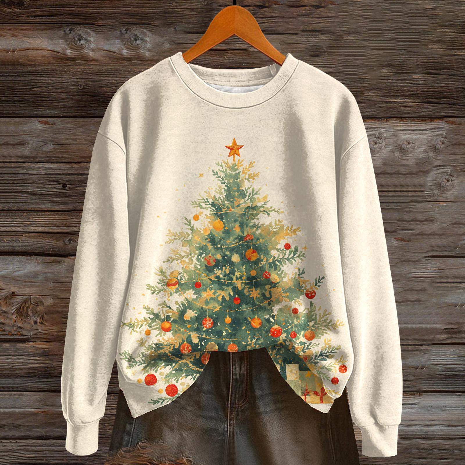 

Женская мода с длинным рукавом, рождественский принт «Снеговик-снежинка», куртка, кардиган XL белый