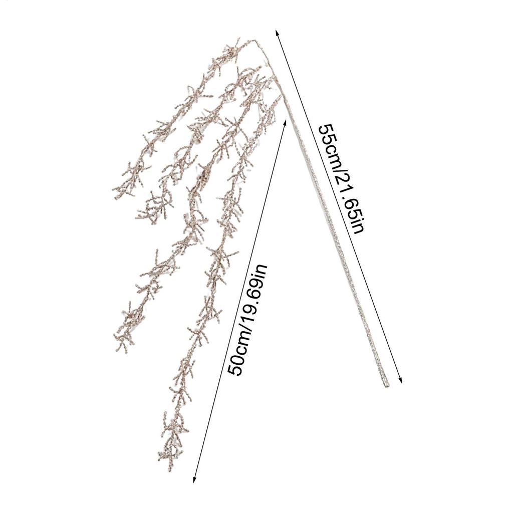 Christmas Picks Glitter Branches Decorations Christmas Picks For Crafts For Indoor Holiday Winter Fall Mantle Outdoor Fireplace