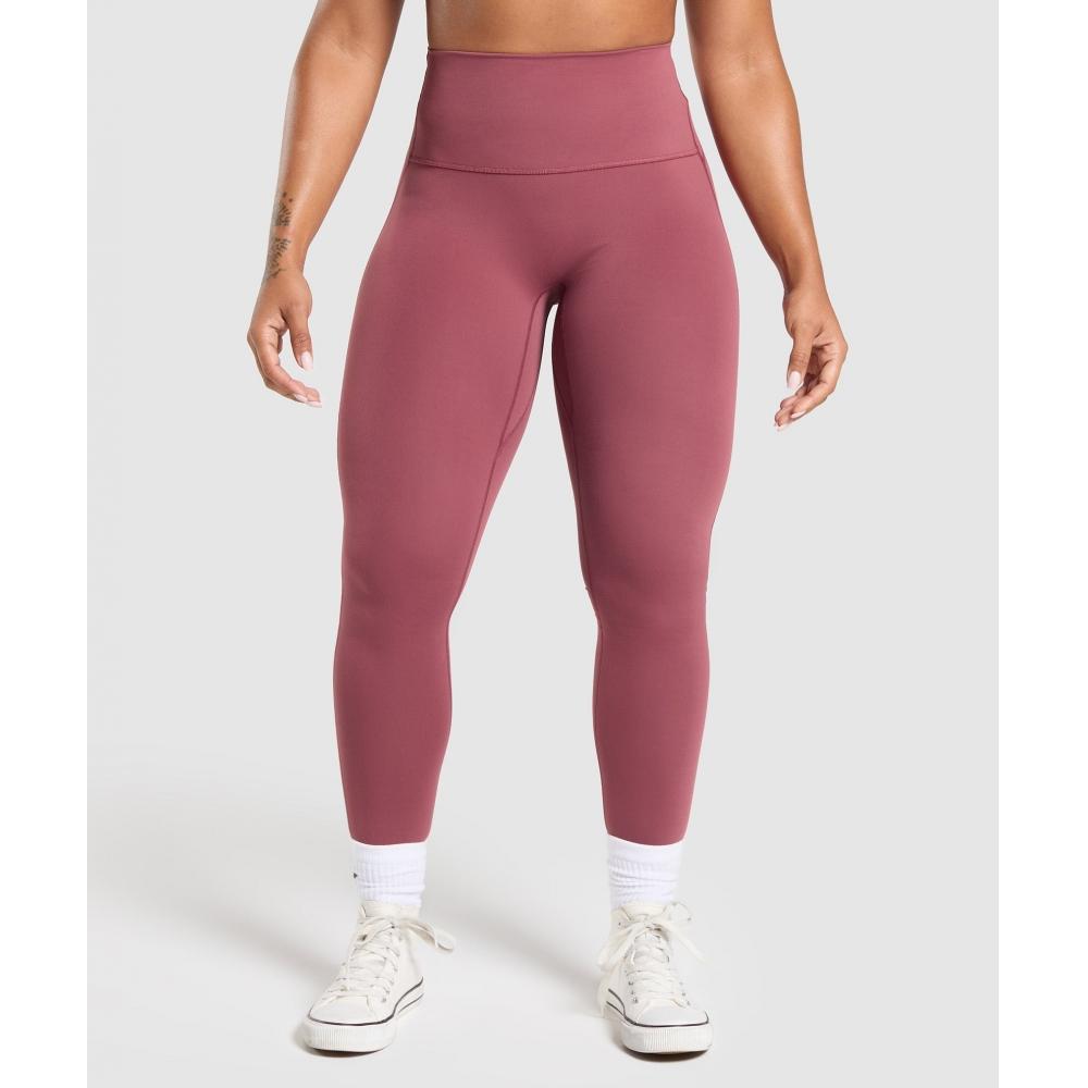 

Gymshark Леггинсы Legacy Logo Washed Berry Pink B7a4e Kcps XS