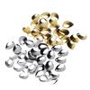 80PCS Gold and Silver Fishing Spoon Rigs with Box Fishing Spinner Blades  Fishing Lure Accessories