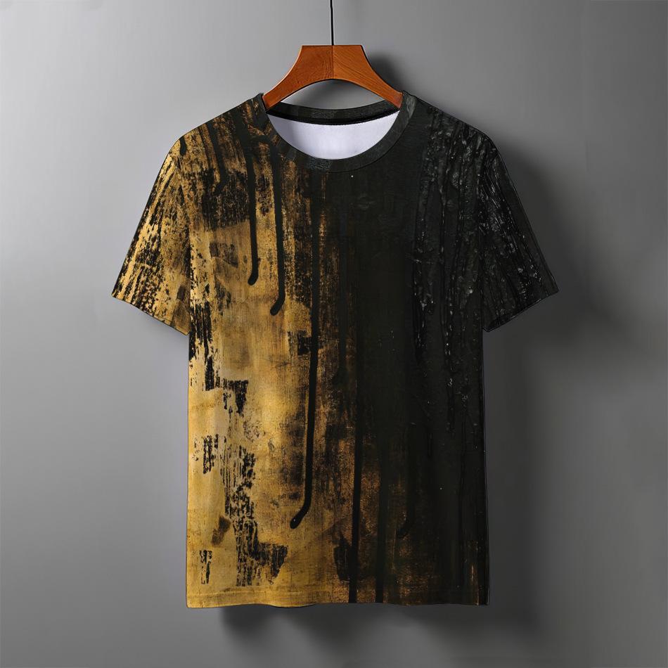 Abstract Art Graphics 3D Print T-Shirts Men's Women Short Sleeve T Shirt Oversized Tees Harajuku Y2k Tops Men Clothing