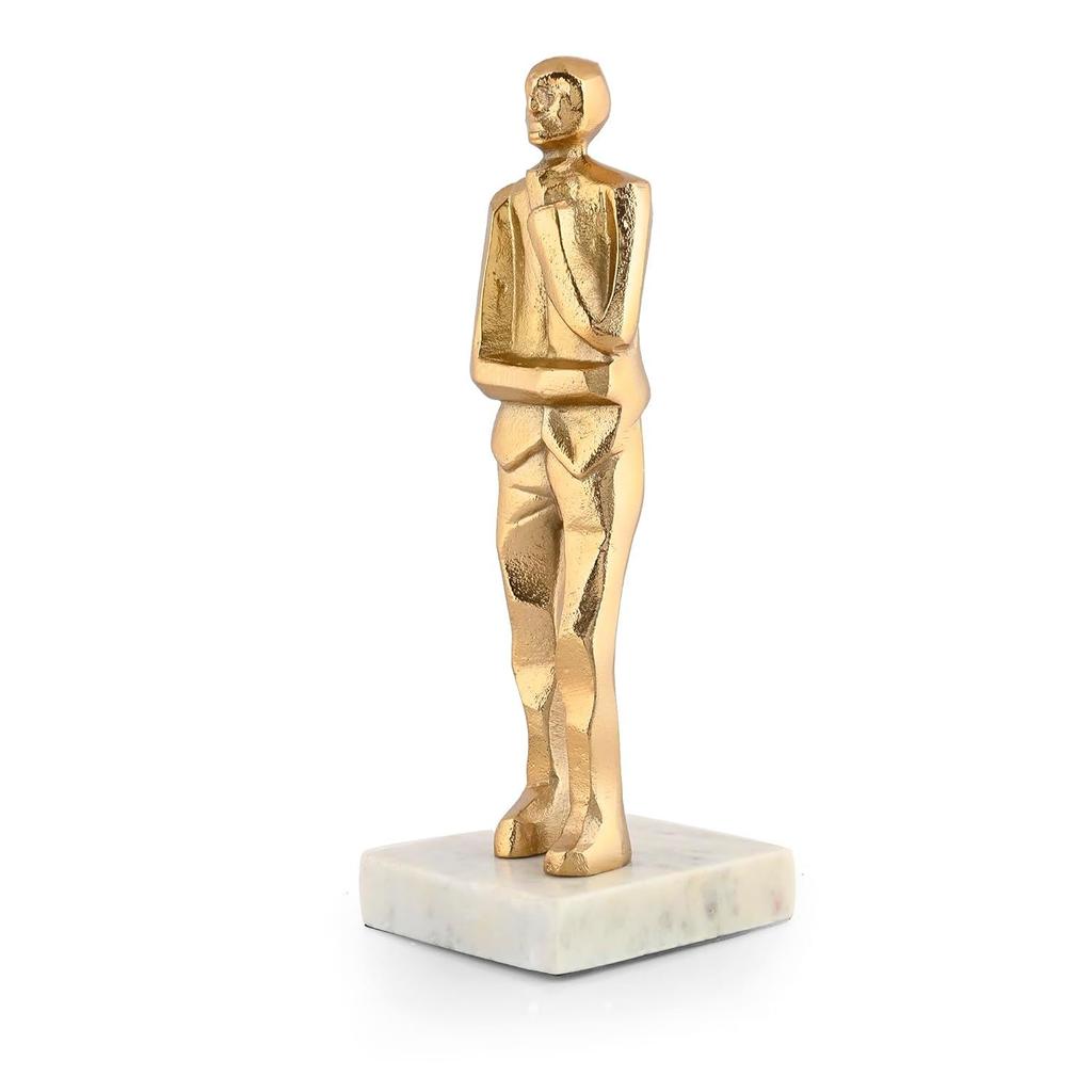 Home Decor Items for Living Room Human Art Abstract Sculpture for Office Corner Table Top Wedding Gift Housewarming Gift