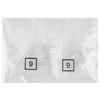 Elvia Long Coffin Tip No. 9 50p 2 Pcs Clear
