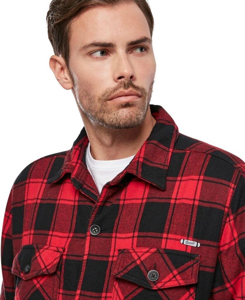 Зимняя куртка Brandit Lumberjacket (9478) red/black