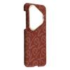 X-LEVEL For Huawei Pura 80 Case Compatible with MagSafe PC+Metal Phone Back Cover Carbon Fiber Texure