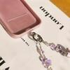 Short Phone Lanyard High-end Light Luxury Bracelet Exquisite Handcrafted Beaded Pendant Ins Women's Hand-held Wrist Pendant