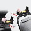 Baby Strollers Snacks Tray with Cup Holder, Food Tray with Lid Multifunctional Organiser Removable Phone Storage Slot