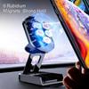 360 Rotatable Magnetic Car Phone Holder Magnet Smartphone Support GPS Foldable Phone Bracket In Car