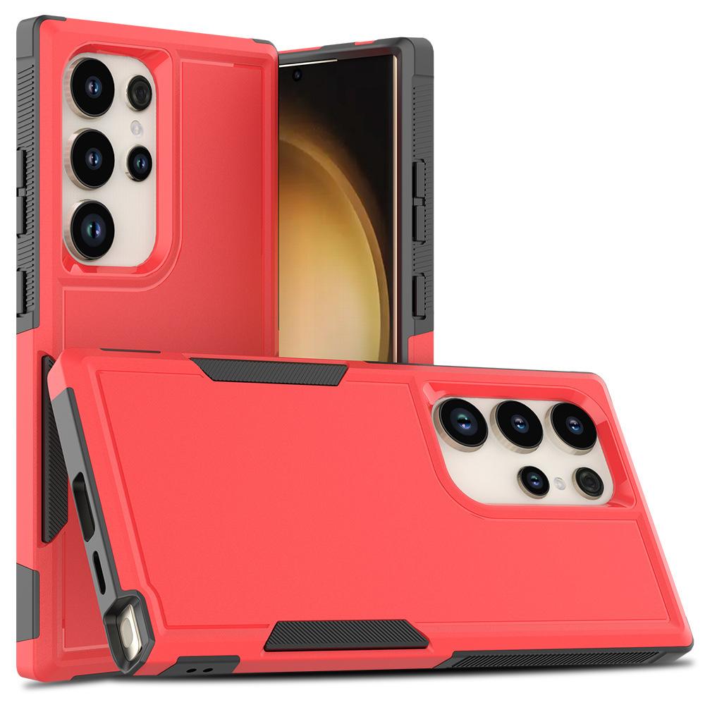 Sanfeng spot applies to Samsung S24 FE two-in-one anti-drop mobile phone case tpu double-layer PC mobile phone case