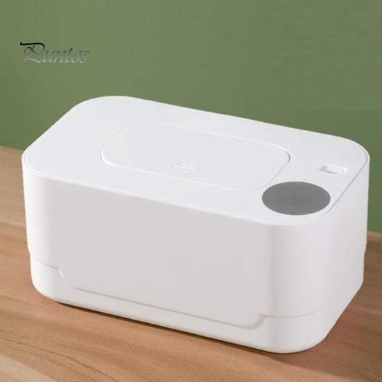 Baby Wipe Warmer Portable Temperature Adjustable USB Powered Large Capacity Wet Tissue Dispenser Heater
