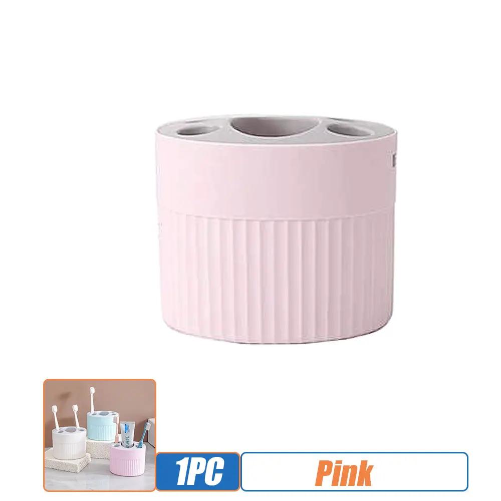 

1 шт., держатель для зубной щетки, зубной пасты, кисточка для бритья, держатель для электрической зубной щетки, органайзер, подставка, коробка для аксессуаров для ванной комнаты светло-серый