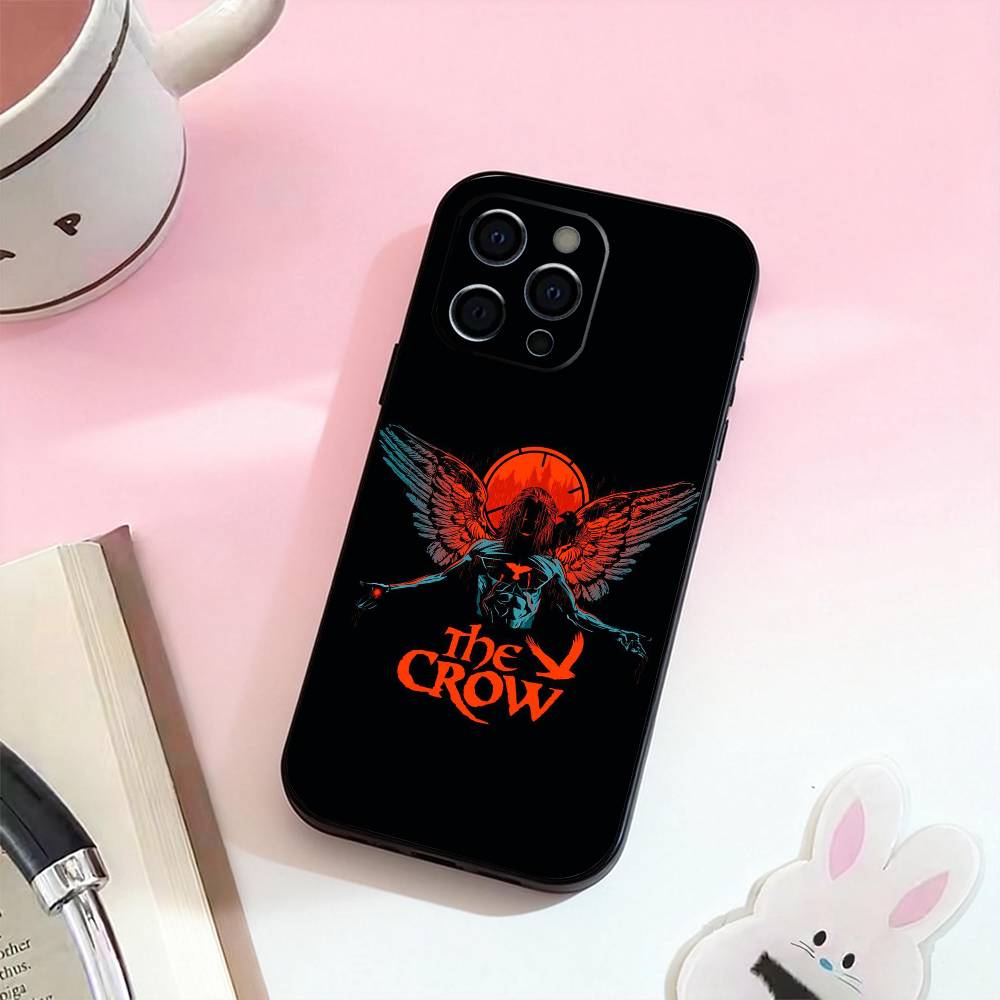 Thriller T-THE-C-CROWS Phone Case Silicone Soft For IPhone 17,16,15,14,13,12,11,XS,Plus Pro Max