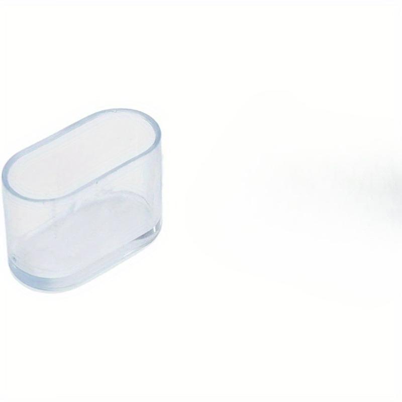 

Transparent Oval Chair Leg Protectors, Hardwood Floor Chair Leg Covers, Anti-Slip & Scratch-Resistant, Noiseless Suitable for Multiple Sizes 30X60MM