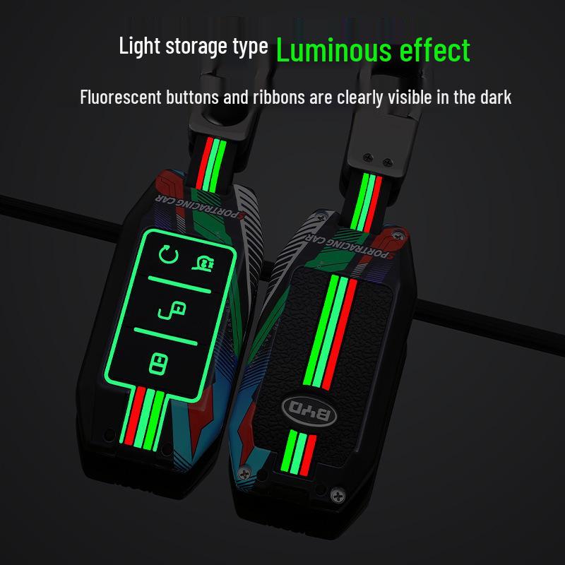 Durable Key Covers for BYD e1/e2, e3/S2, Qin Yuan New Energy Cars - Anti-Drop Shells for Men & Women