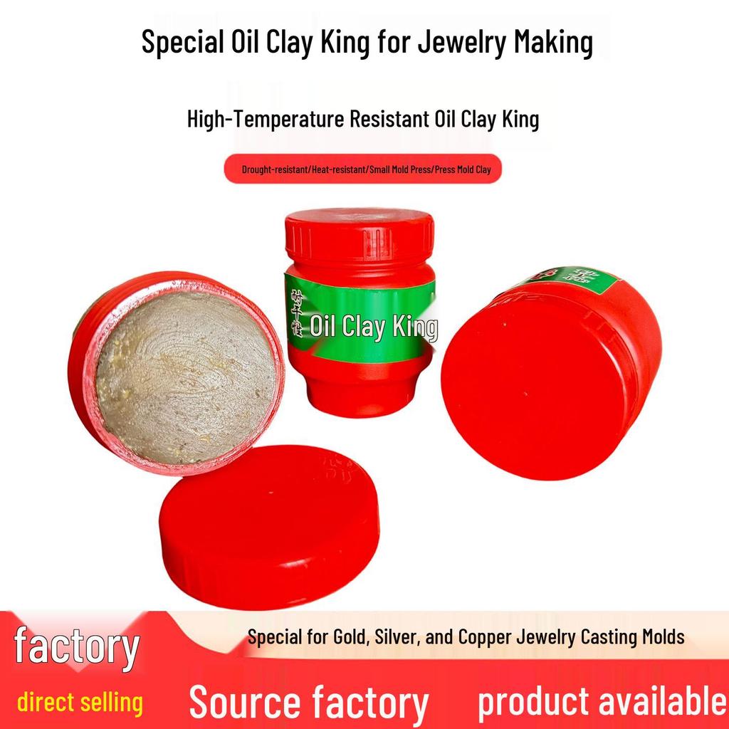 High-Temperature Resistant Oil Clay for Jewelry Casting and Mold Making