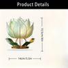 2D Flat Lotus Acrylic Desktop Decoration, Floral Design, Suitable for wall Decoration, porch, Room, Villa, accents Home, Hallway, or Workplace - Rusti
