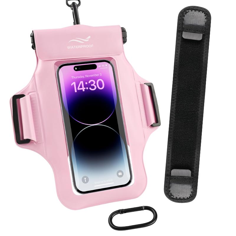 Haissky Armband voor iPhone Waterdichte Telefoontas 17 16 15 14 Pro Max voor iPhone 11 Pro Hoes Zwemmen Surfen Arm Telefoontas