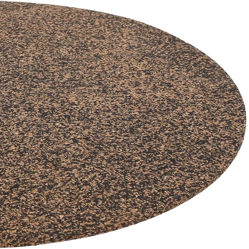 Cork & Rubber Turntable Platter Mat Reduces Noise & Sounds Vinyls Record Pad Turntable Phonograph Accessories Record Play