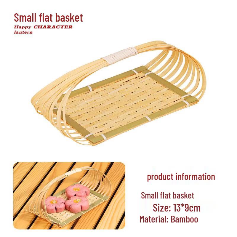 Chinese Wooden Nine-Grid Tea & Snack Serving Tray