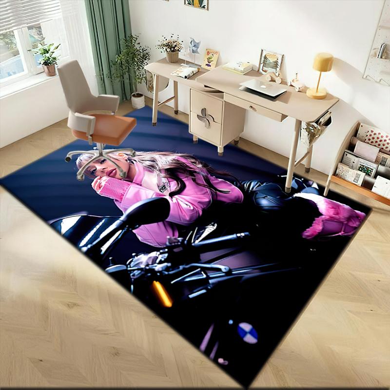 1pc Ayliva's album cover Carpet Rug for Living Room Bedroom Home Sofa Decoration,Kids play Non-slip Floor Mat