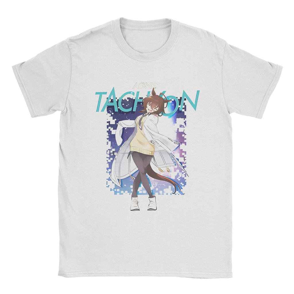 Pánská Umamusume Japonská Herní Trička Bavlněná Trička Léto Y2K Vtipné Tričko s Krátkým Rukávem Tričko s Kulatým Výstřihem Nadměrná Velikost 5XL 6XL