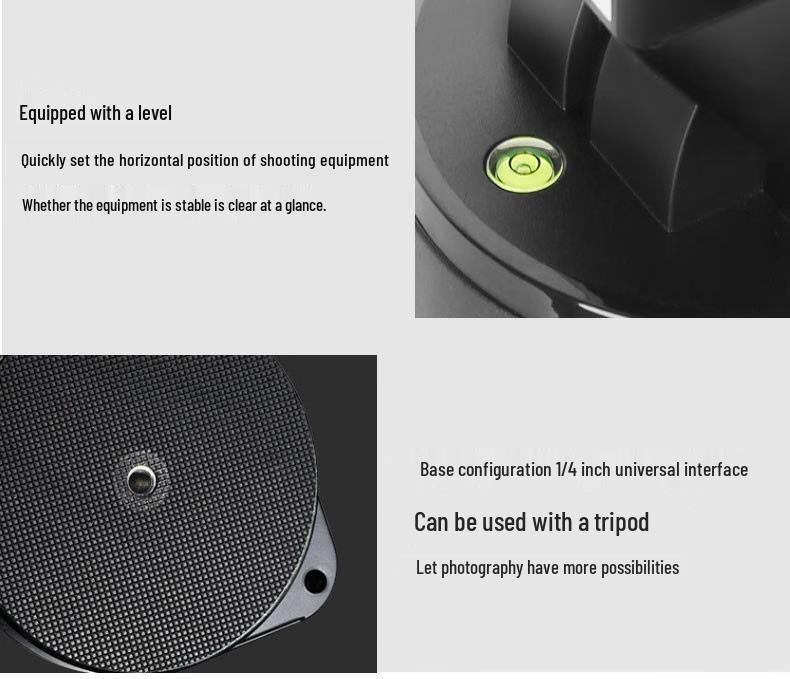 Era Panoramic Electric Pan-Tilt Head: 360° DSLR Camera Time-Lapse Photography with Automatic Rotation