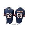 Chicago Bears Jersey de Fútbol Retro Vintage para Hombre Algodón Bordado Mezcla Ropa Deportiva para Aficionados