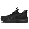 Black Chunky Sneakers Men Unisex Athletic Training Shoes Breathable Running Shoes Fashion Jogging Casual Shoes Slip On Walking