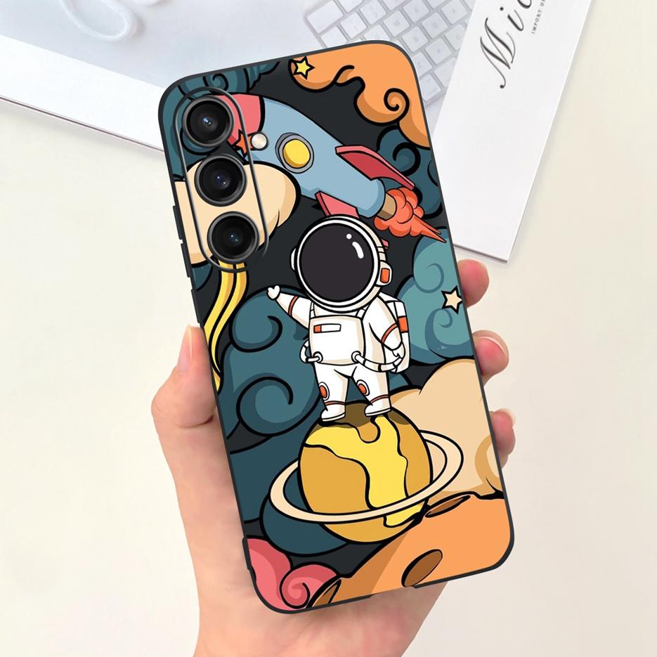 For Samsung Galaxy S24 5G Case S24 Plus New Fashion Cartoon Cover Soft Silicone Phone Case For Samsung S24 Ultra S 24 S24+ Shell