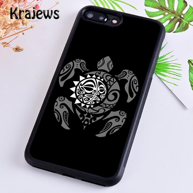 Krajews Maori polynesian samoan tribal Phone Case Cover For iPhone 17 Air 16 15 14 plus 12 pro max coque Fundas