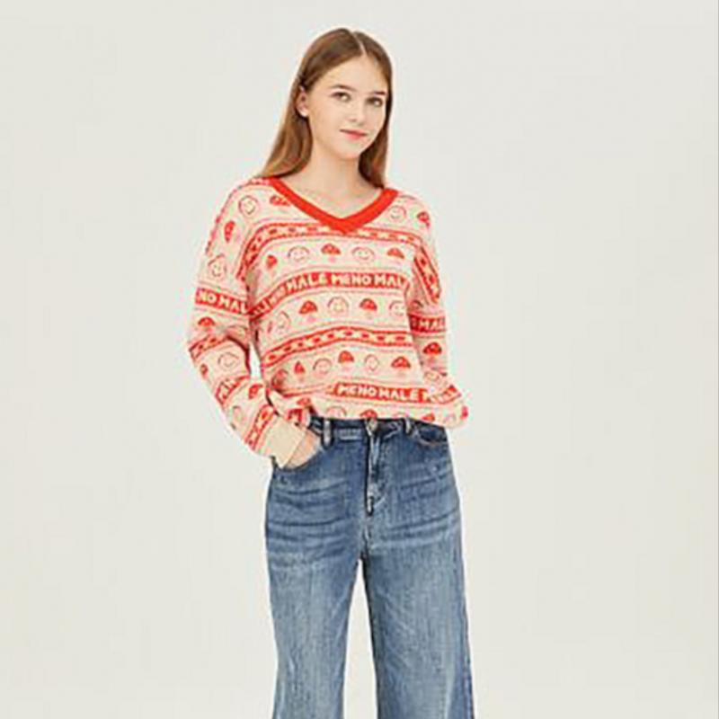 Benetton Benetton Mushroom Smile Knit Bakp49361 Or