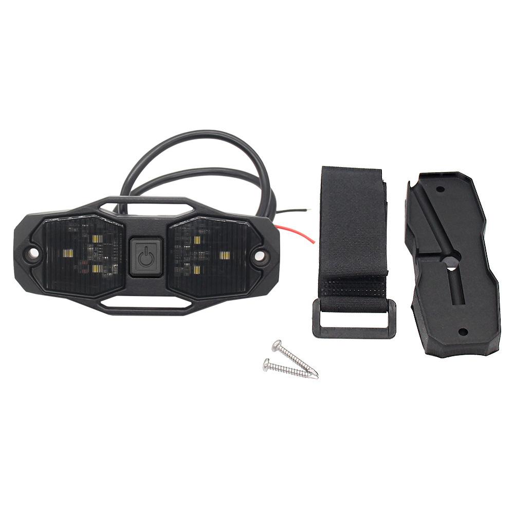 Roll Bar Mount LED Dome Light Kit with Switch For UTV ATV Polaris RZR Golf Cart