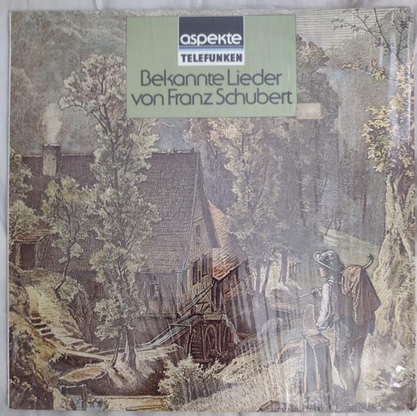 

LP Record FRANZ SCHUBERT AGNES GIEBEL FEL Bekannte Lieder von Franz Schubert 641285 Telefunken Germany Classical Used