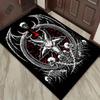 Epic Dragon Skull Rug for Gothic Decor | Unique Fantasy Art Carpet | Dark Theme Living Room Accessories Skid Resistant Carpet