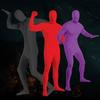 Tuta Intera Spandex Elasticizzato Costume Adulto Cromakey Collant Scomparire Uomo Unisex Body per Halloween Cosplay