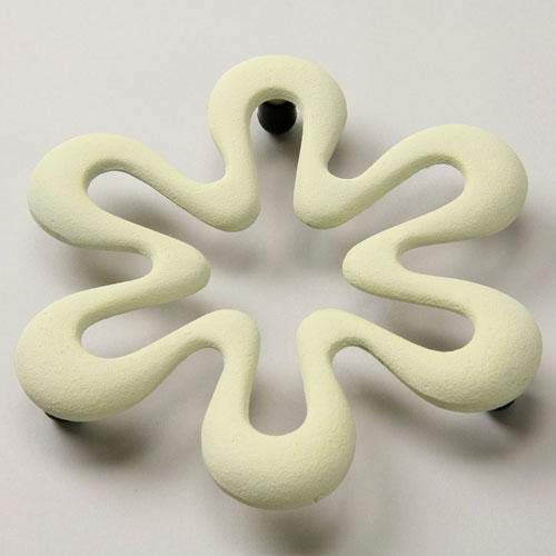 Nanbu Iron Teapot Mat, Tribed Rikka, Premium Ivory