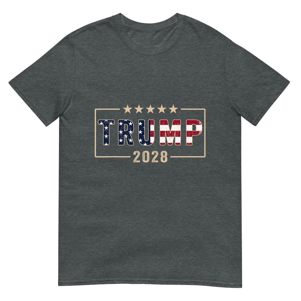 Trump 2028 Shirt Vote Donald Trump Flag 2028 TShirt