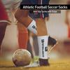 Outdoor-Sport-Laufsocken, Stretcy-Socken, sportliche Fußball-Fußballsocken, rutschfeste Socken mit Griffen