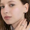 Antique Oval Cubic Earrings EC3324