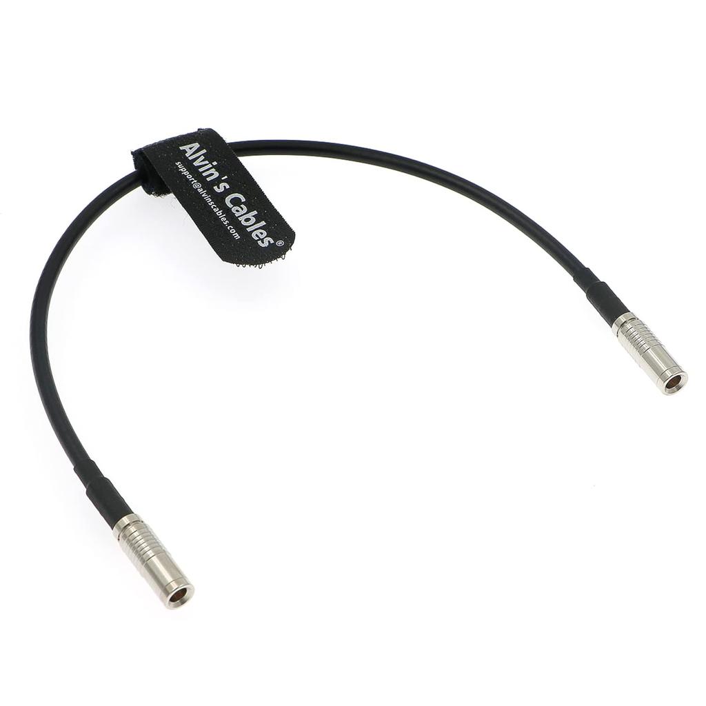 Cables Timecode Cable for Canon R5C Atomos Ultrasync One Straight DIN To DIN Timecode 30cm 12 Inches Alvin's Cameras, Cable,