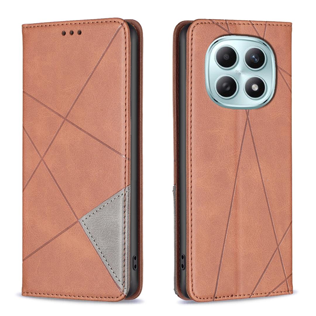 

Для Xiaomi Poco M8 5G/Redmi Note 15 5G (Глобальний)/15 4G (Глобальний) Чохол Слоти для карток Геометричний відбиток Шкіряний чохол для телефону