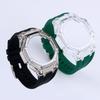 Ga2100 Silicone Mod Kit Strap Case Set For Casio GA-2100/2110 GA-B2100 Transparent Glacier Case Watchband With Refit Tool