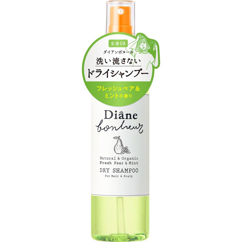 Diane Bonheur Dry Shampoo [Fresh Pear & Mint Scent] Refreshing Like Freshly Washed Diane Bonheur 120ml